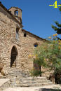 PUERTA DE LA ANTIGUA MURALLA Y HASTIAL DE PONIENTE.