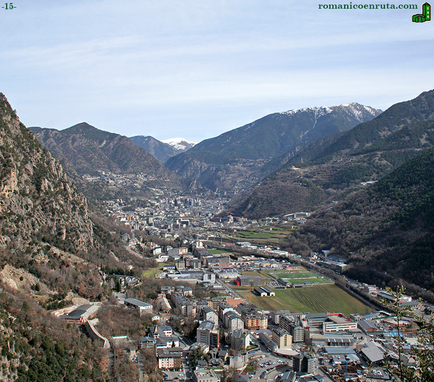 ANDORRA LA VELLA DESDE ENCLAR.