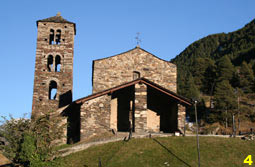 SANT JOAN DE CASELLES. VISTA DESDE EL OESTE.