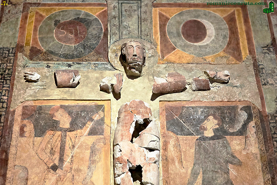 CRISTO EN MAJESTAD. DETALLE.