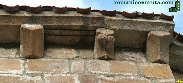 CORNISA PRESBITERIO SUR: DETALLE.