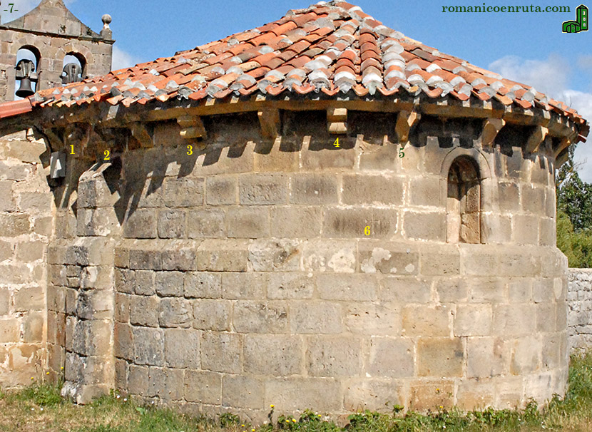 CORNISA DEL ÁBSIDE.