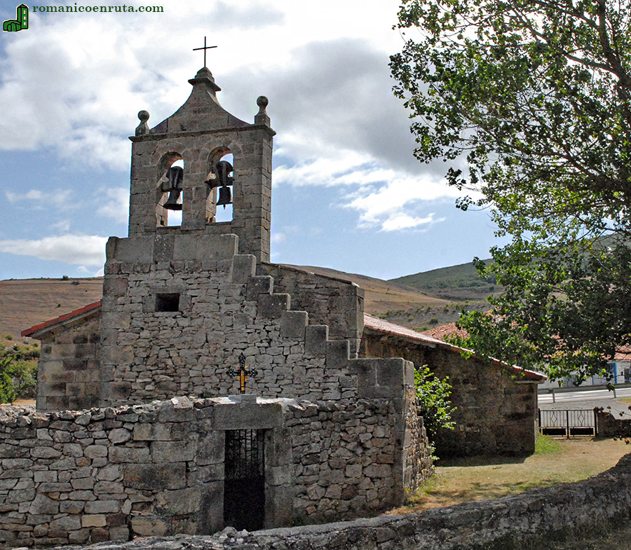 IGLESIA DE LA SANTA CRUZ. VISTA DE PONIENTE.