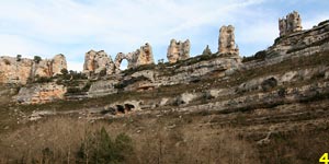 CA&Ntilde;&Oacute;N DEL EBRO: CARRETERA HACIA ORBANEJA DEL CASTILLO.