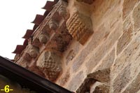 CORNISA NORTE: CANECILLOS.