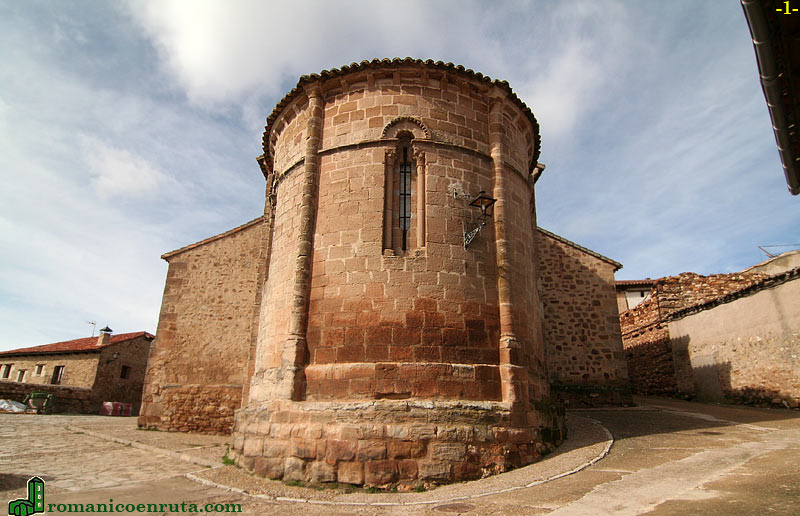 ÁBSIDE: VISTA GENERAL.