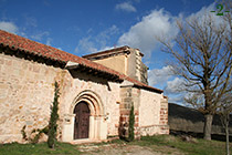 VISTA LATERAL DEL MURO SUR.