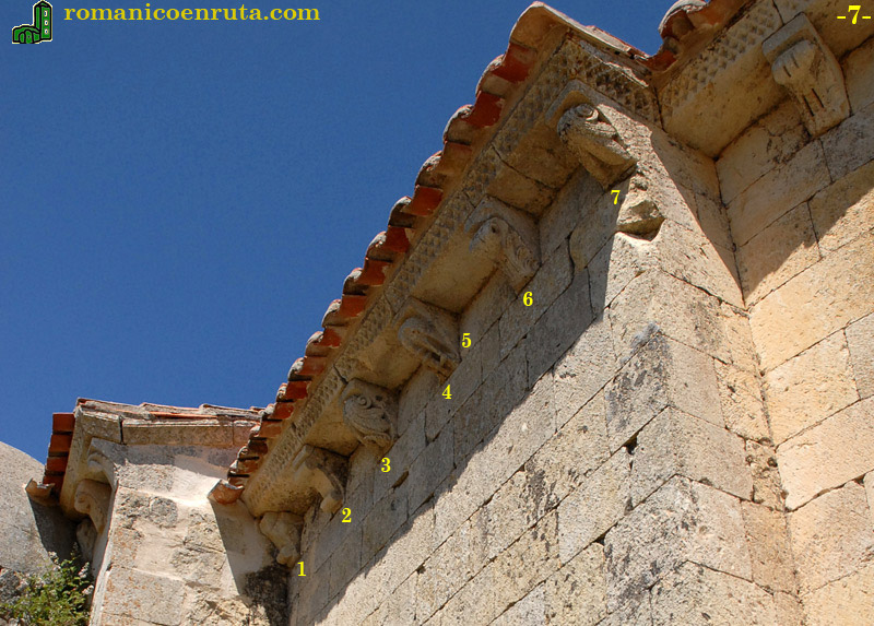 CORNISA DEL PRESBITERIO SUR.