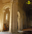 NAVE MERIDIONAL DESDE EL PRESBITERIO DEL &Aacute;BSIDE CENTRAL.