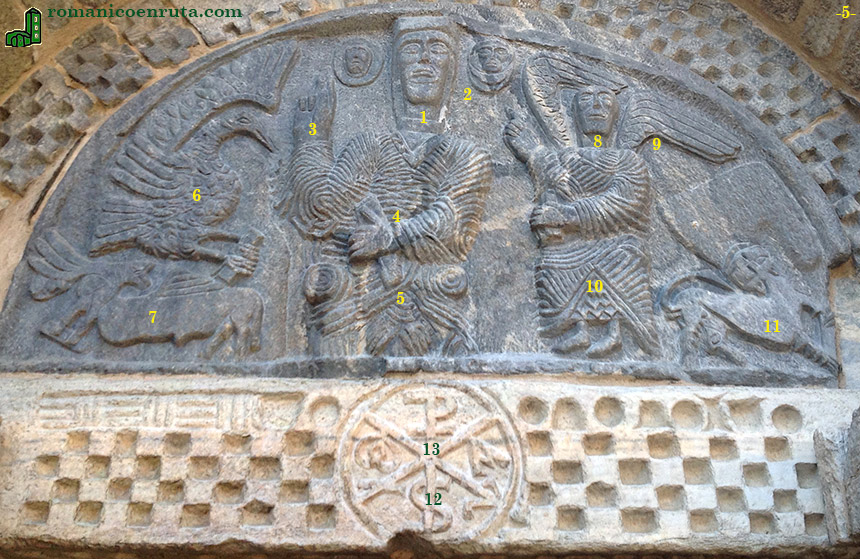 TÍMPANO PORTADA NORTE.