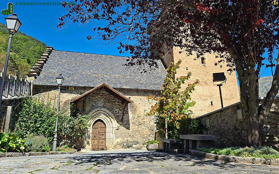 SANT ANDREU DE CASAU. FACHADA SUR.