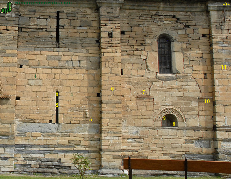 MURO MERIDIONAL. LADO ESTE.