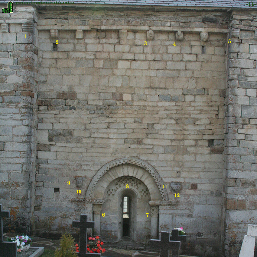 FACHADA SEPTENTRIONAL.