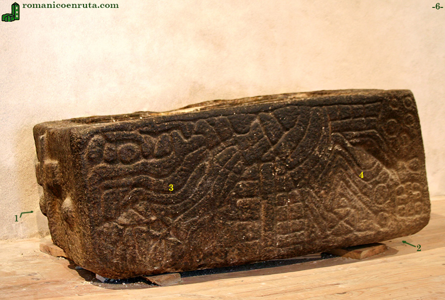 PILA DE INMERSI&Oacute;N O SARC&Oacute;FAGO: VISTA FRONTAL.