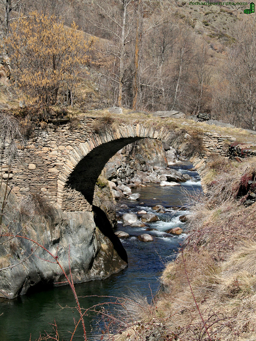 PUENTE DESDE AGUAS ABAJO.