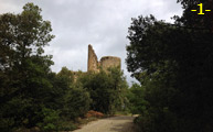 CASTILLO DESDE CAMINO DE ACCESO.