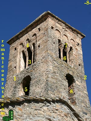 LADO SURESTE DEL CAMPANARIO.