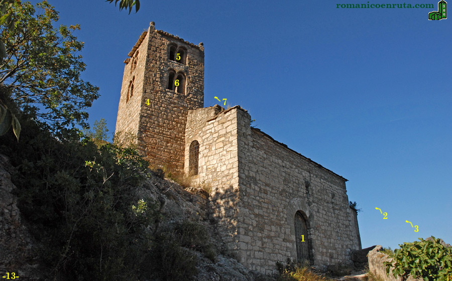 FACHADA SUR. VISTA DE CONJUNTO.