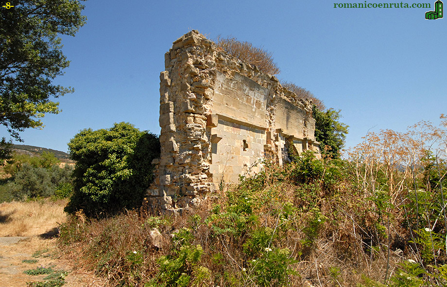 MURO NORTE DESDE EL SUROESTE.