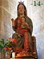 VIRGEN DE LA CUESTA. VISTA FRONTAL.